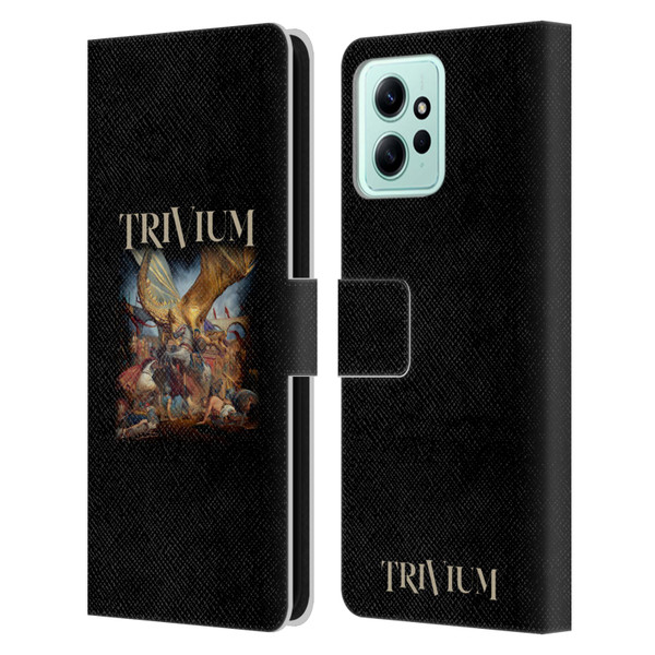 Trivium Graphics In The Court Of The Dragon Leather Book Wallet Case Cover For Xiaomi Redmi 12