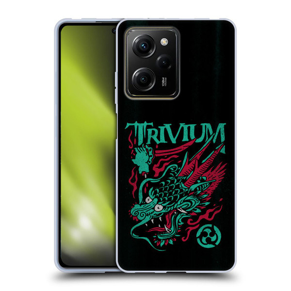 Trivium Graphics Screaming Dragon Soft Gel Case for Xiaomi Redmi Note 12 Pro 5G