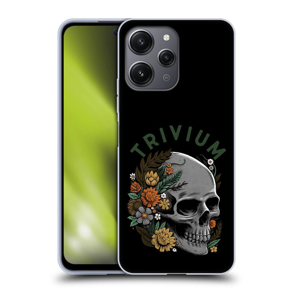 Trivium Graphics Skelly Flower Soft Gel Case for Xiaomi Redmi 12