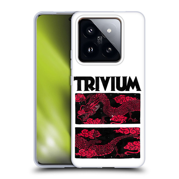 Trivium Graphics Double Dragons Soft Gel Case for Xiaomi 14 Pro