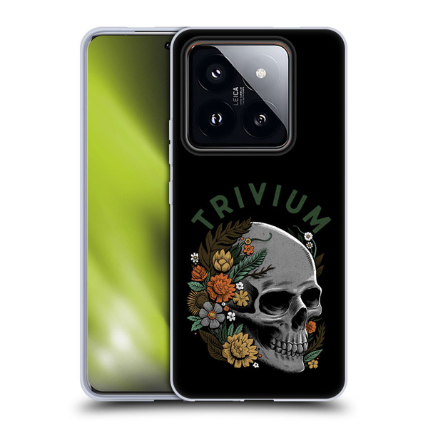 Trivium Graphics Skelly Flower Soft Gel Case for Xiaomi 14 Pro