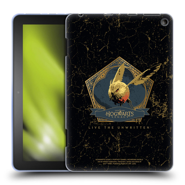 Hogwarts Legacy Graphics Golden Snidget Soft Gel Case for Amazon Fire HD 8/Fire HD 8 Plus 2020
