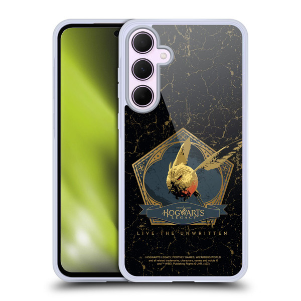 Hogwarts Legacy Graphics Golden Snidget Soft Gel Case for Samsung Galaxy A35 5G