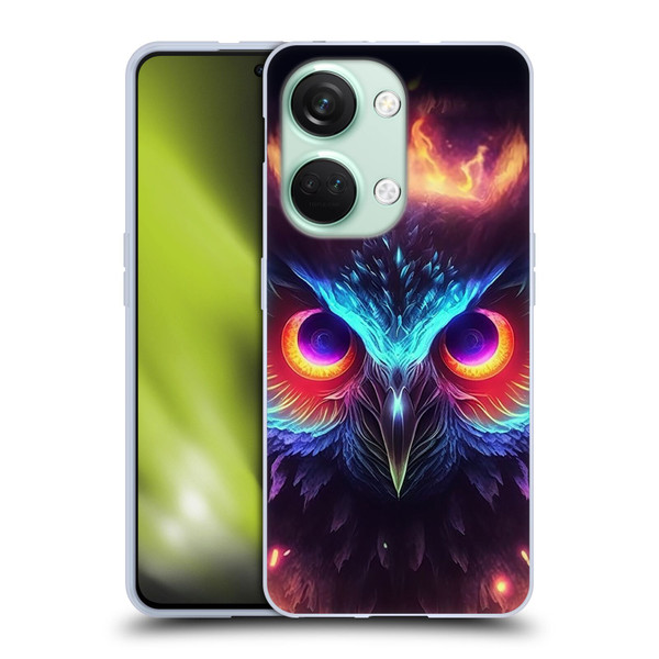 Wumples Cosmic Animals Owl Soft Gel Case for OnePlus Nord 3 5G