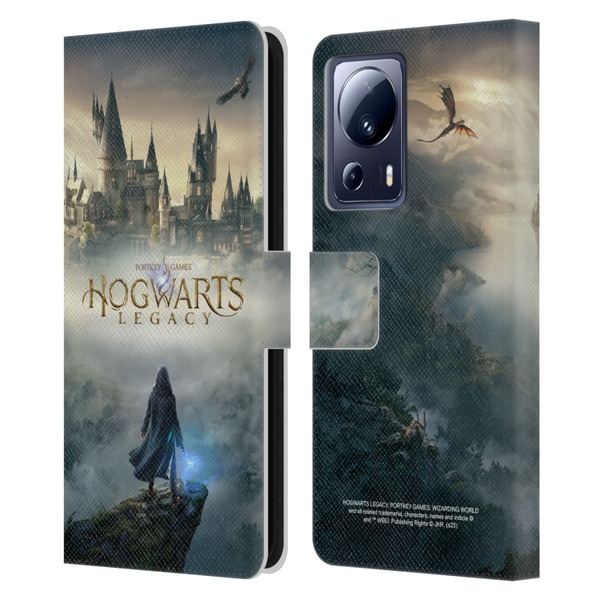 Hogwarts Legacy Graphics Key Art Leather Book Wallet Case Cover For Xiaomi 13 Lite 5G