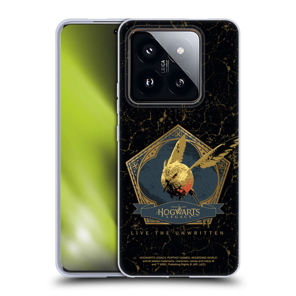 Hogwarts Legacy Graphics Golden Snidget Soft Gel Case for Xiaomi 14 Pro