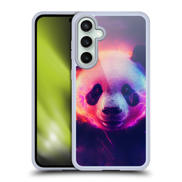 Wumples Cosmic Animals Panda Soft Gel Case for Samsung Galaxy S23 FE 5G