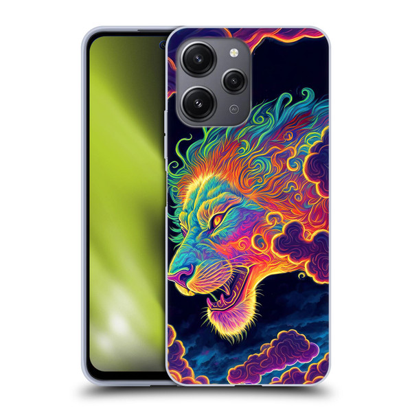 Wumples Cosmic Animals Clouded Lion Soft Gel Case for Xiaomi Redmi 12