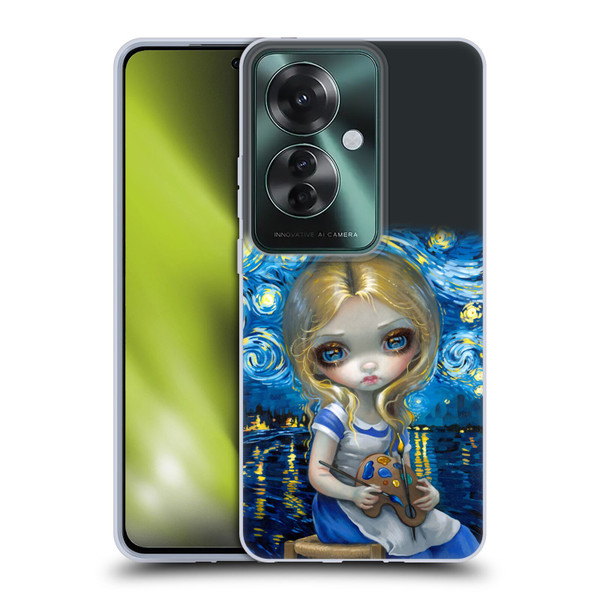 Strangeling Art Impressionist Night Soft Gel Case for OPPO Reno11 F 5G / F25 Pro 5G
