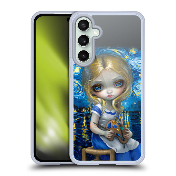 Strangeling Art Impressionist Night Soft Gel Case for Samsung Galaxy S23 FE 5G