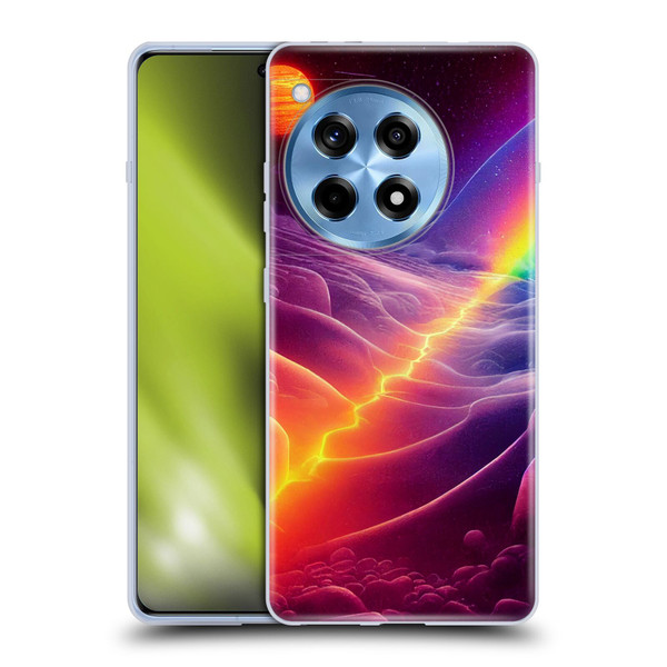 Wumples Cosmic Universe A Chasm On A Distant Moon Soft Gel Case for OnePlus 12R