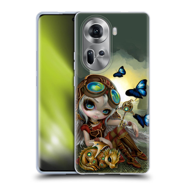 Strangeling Dragon Steampunk Fairy Soft Gel Case for OPPO Reno11