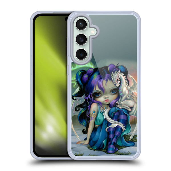 Strangeling Dragon Frost Winter Fairy Soft Gel Case for Samsung Galaxy S23 FE 5G