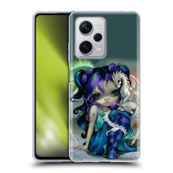 Strangeling Dragon Frost Winter Fairy Soft Gel Case for Xiaomi Redmi Note 12 Pro+ 5G