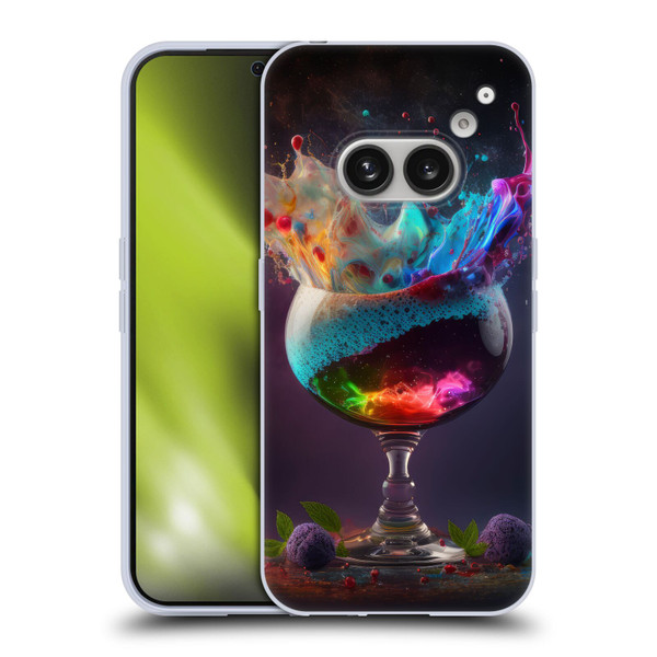 Spacescapes Cocktails Universal Magic Soft Gel Case for Nothing Phone (2a)