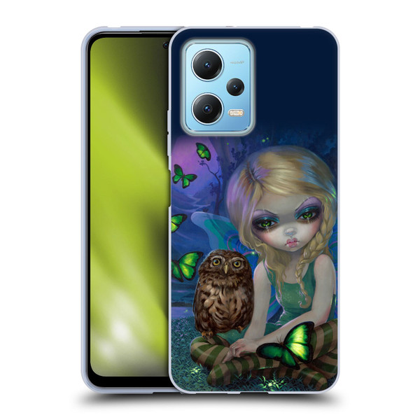 Strangeling Fairy Art Summer with Owl Soft Gel Case for Xiaomi Redmi Note 12 5G