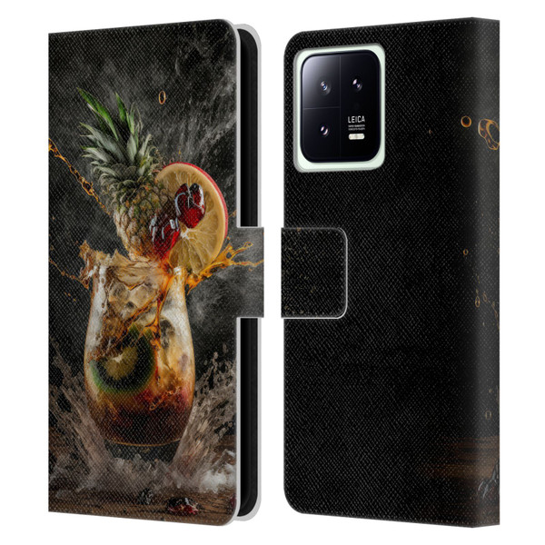 Spacescapes Cocktails Exploding Mai Tai Leather Book Wallet Case Cover For Xiaomi 13 5G