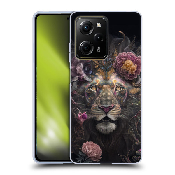 Spacescapes Floral Lions Pride Soft Gel Case for Xiaomi Redmi Note 12 Pro 5G