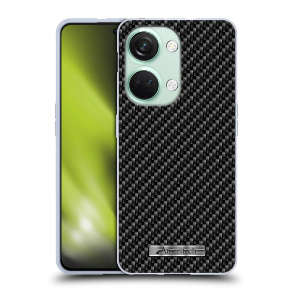 Ameritech Graphics Carbon Fiber Print Soft Gel Case for OnePlus Nord 3 5G