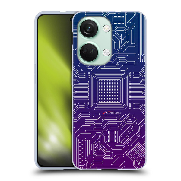 Ameritech Graphics Circuit Board Soft Gel Case for OnePlus Nord 3 5G