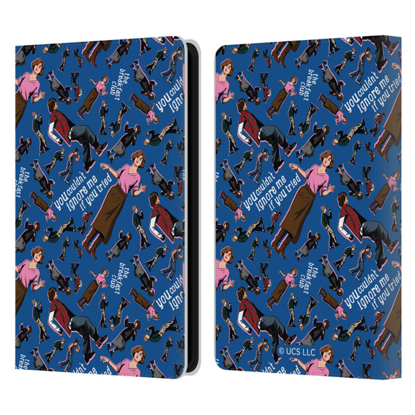 The Breakfast Club Graphics Dancing Pattern Leather Book Wallet Case Cover For Amazon Kindle Paperwhite 5 (2021)