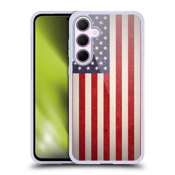 Ameritech Graphics American Flag Soft Gel Case for Samsung Galaxy A35 5G