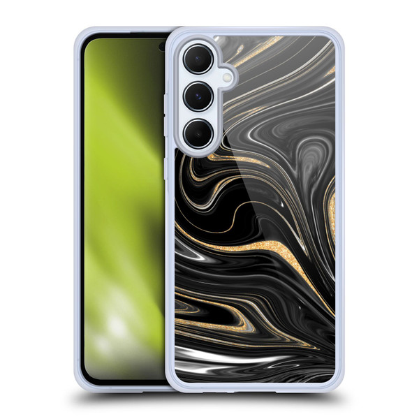 Ameritech Graphics Marble Agate Soft Gel Case for Samsung Galaxy A55 5G