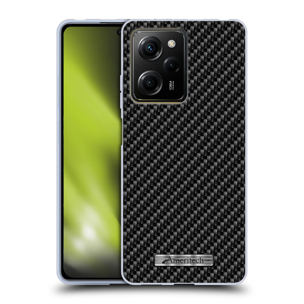 Ameritech Graphics Carbon Fiber Print Soft Gel Case for Xiaomi Redmi Note 12 Pro 5G