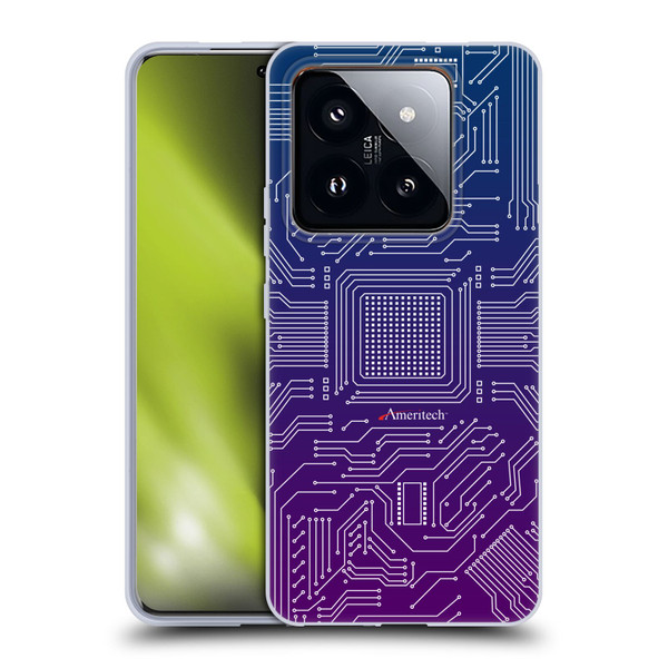 Ameritech Graphics Circuit Board Soft Gel Case for Xiaomi 14 Pro