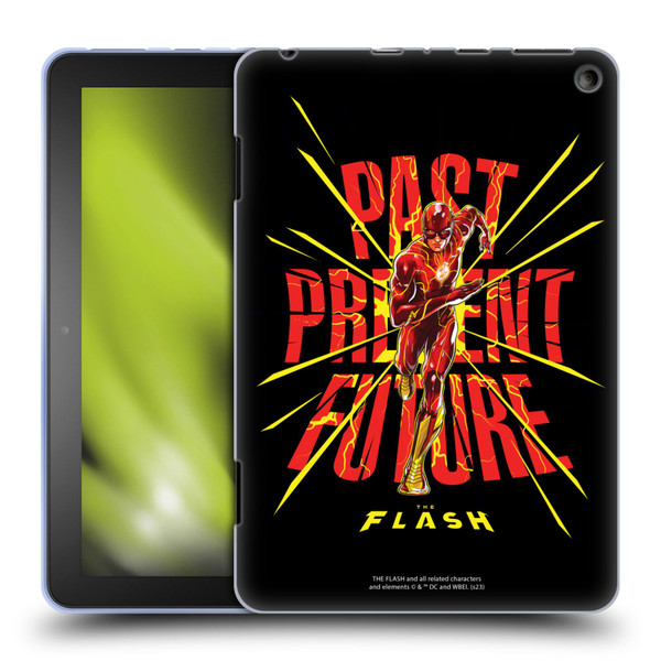 The Flash 2023 Graphics Speed Force Soft Gel Case for Amazon Fire HD 8/Fire HD 8 Plus 2020