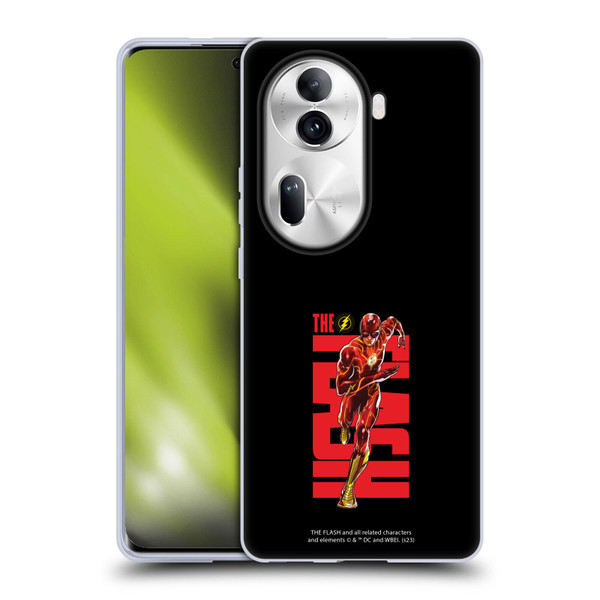 The Flash 2023 Graphics Barry Allen Soft Gel Case for OPPO Reno11 Pro