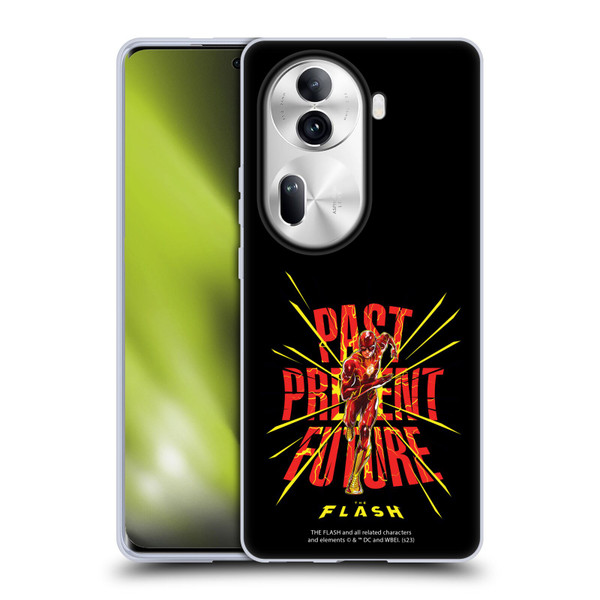 The Flash 2023 Graphics Speed Force Soft Gel Case for OPPO Reno11 Pro