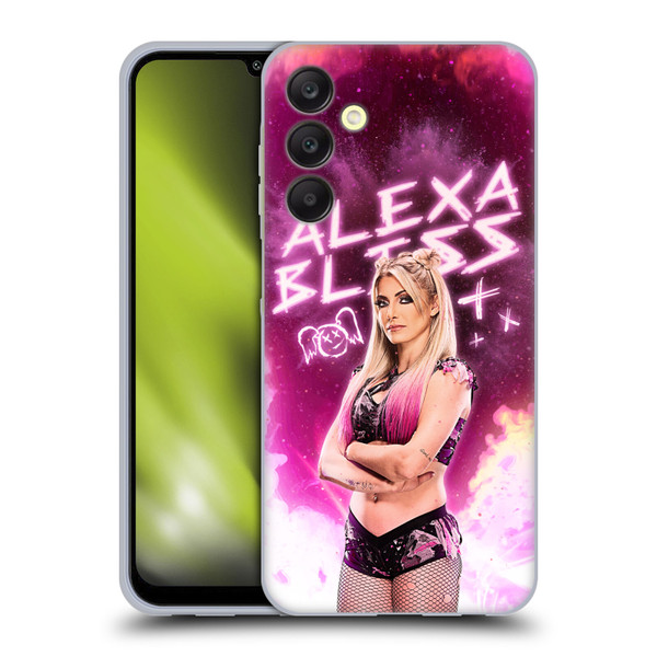 WWE Alexa Bliss Portrait Soft Gel Case for Samsung Galaxy A25 5G