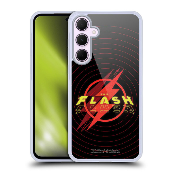 The Flash 2023 Graphics Logo Soft Gel Case for Samsung Galaxy A35 5G