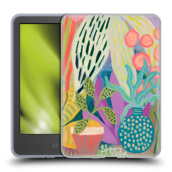 Suzanne Allard Floral Art Palm Heaven Soft Gel Case for Amazon Kindle 11th Gen 6in 2022