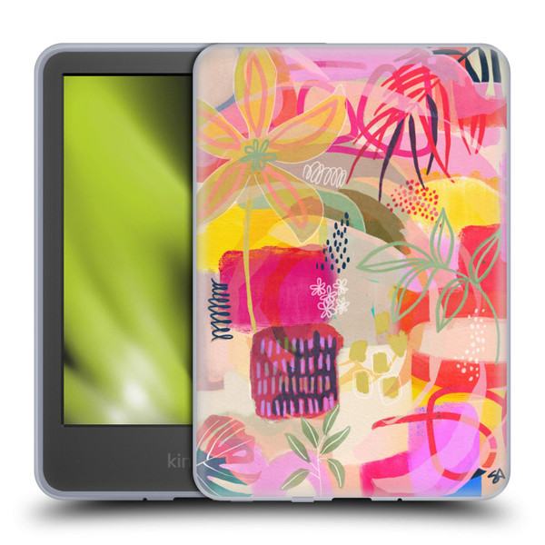 Suzanne Allard Floral Art You Are Loved Soft Gel Case for Amazon Kindle 11th Gen 6in 2022