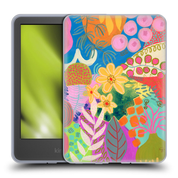 Suzanne Allard Floral Art Yellow Daisies Soft Gel Case for Amazon Kindle 11th Gen 6in 2022