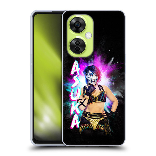 WWE Asuka Black Portrait Soft Gel Case for OnePlus Nord CE 3 Lite 5G