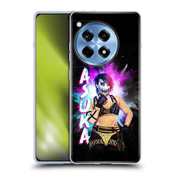 WWE Asuka Black Portrait Soft Gel Case for OnePlus 12R