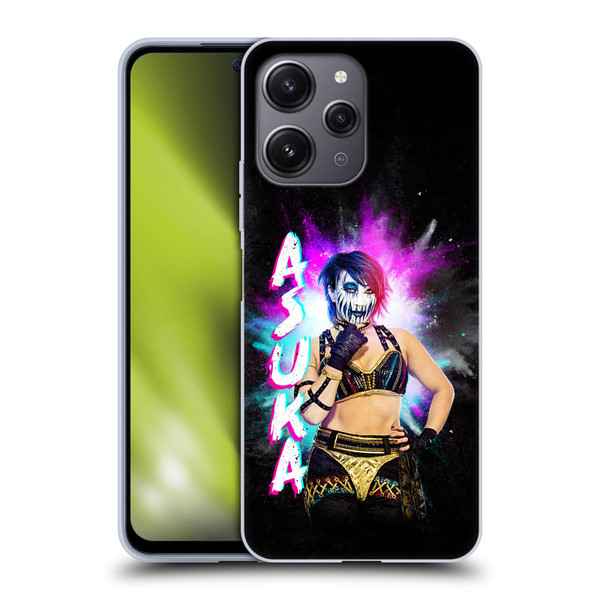 WWE Asuka Black Portrait Soft Gel Case for Xiaomi Redmi 12