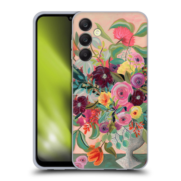 Suzanne Allard Floral Art Floral Centerpiece Soft Gel Case for Samsung Galaxy A25 5G