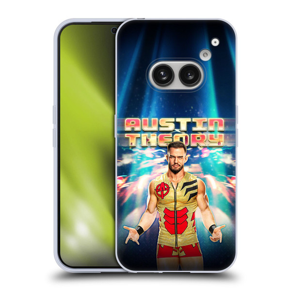 WWE Austin Theory Portrait Soft Gel Case for Nothing Phone (2a)