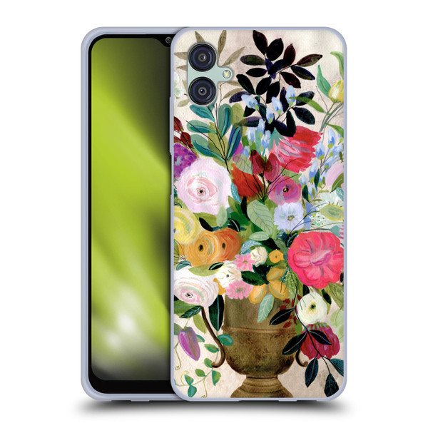 Suzanne Allard Floral Art Beauty Enthroned Soft Gel Case for Samsung Galaxy M04 5G / A04e