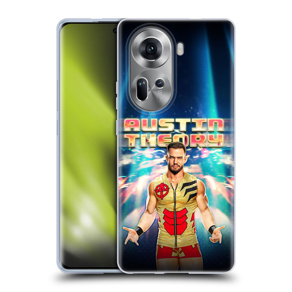 WWE Austin Theory Portrait Soft Gel Case for OPPO Reno11