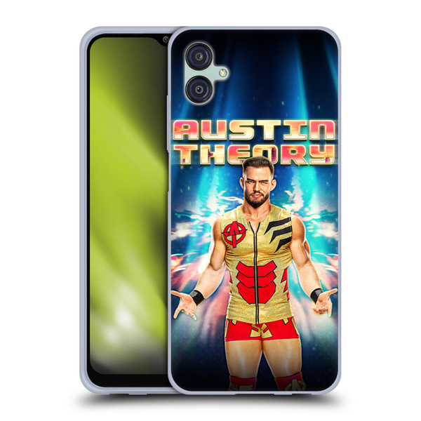 WWE Austin Theory Portrait Soft Gel Case for Samsung Galaxy M04 5G / A04e