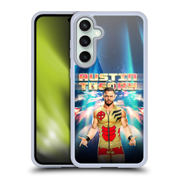 WWE Austin Theory Portrait Soft Gel Case for Samsung Galaxy S23 FE 5G