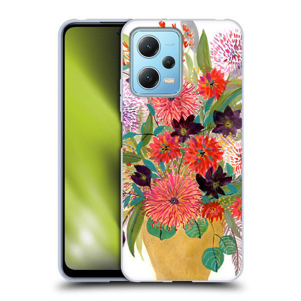 Suzanne Allard Floral Art Celebration Soft Gel Case for Xiaomi Redmi Note 12 5G