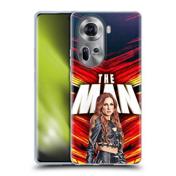 WWE Becky Lynch The Man Soft Gel Case for OPPO Reno11