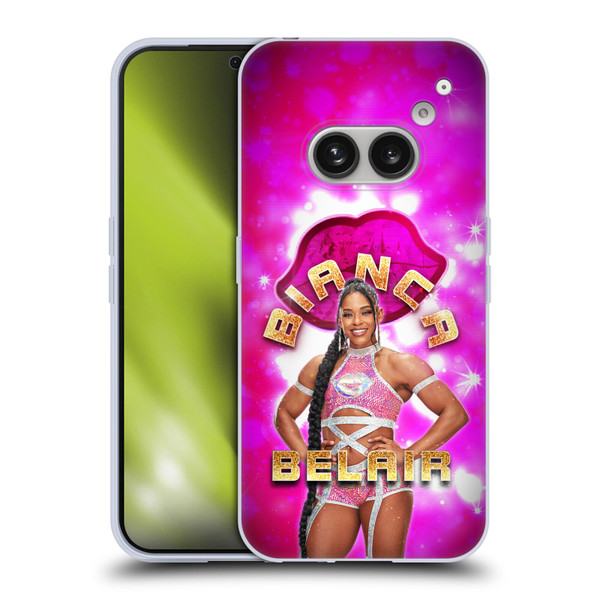 WWE Bianca Belair Portrait Soft Gel Case for Nothing Phone (2a)