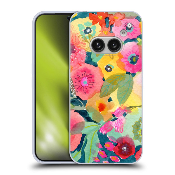 Suzanne Allard Floral Graphics Delightful Soft Gel Case for Nothing Phone (2a)